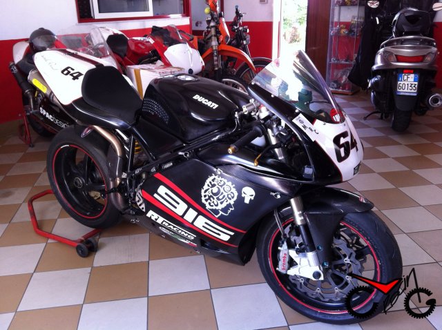 sella moto ducati 916